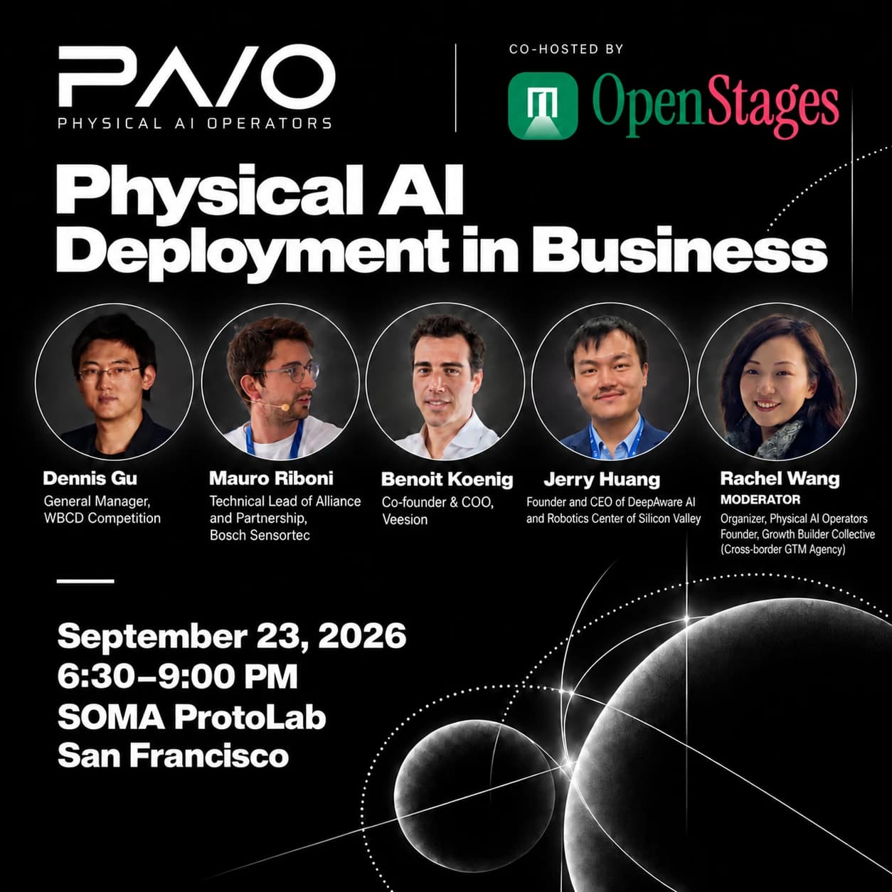 Physical AI Deployment in Business event artwork